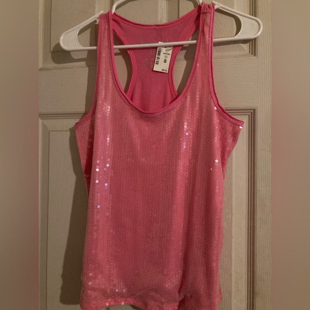 Pink sequin, Aeropostale tank top